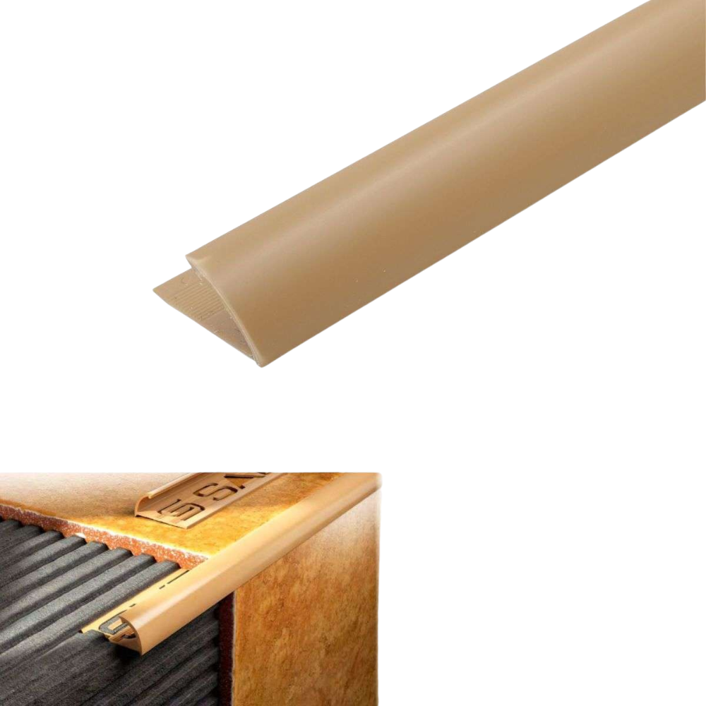 Round Edge PVC Tile Trims Quadrant Tile 8,10,12.5mm