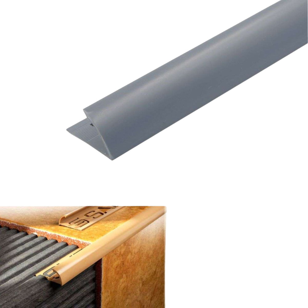 Round Edge PVC Tile Trims Quadrant Tile 8,10,12.5mm