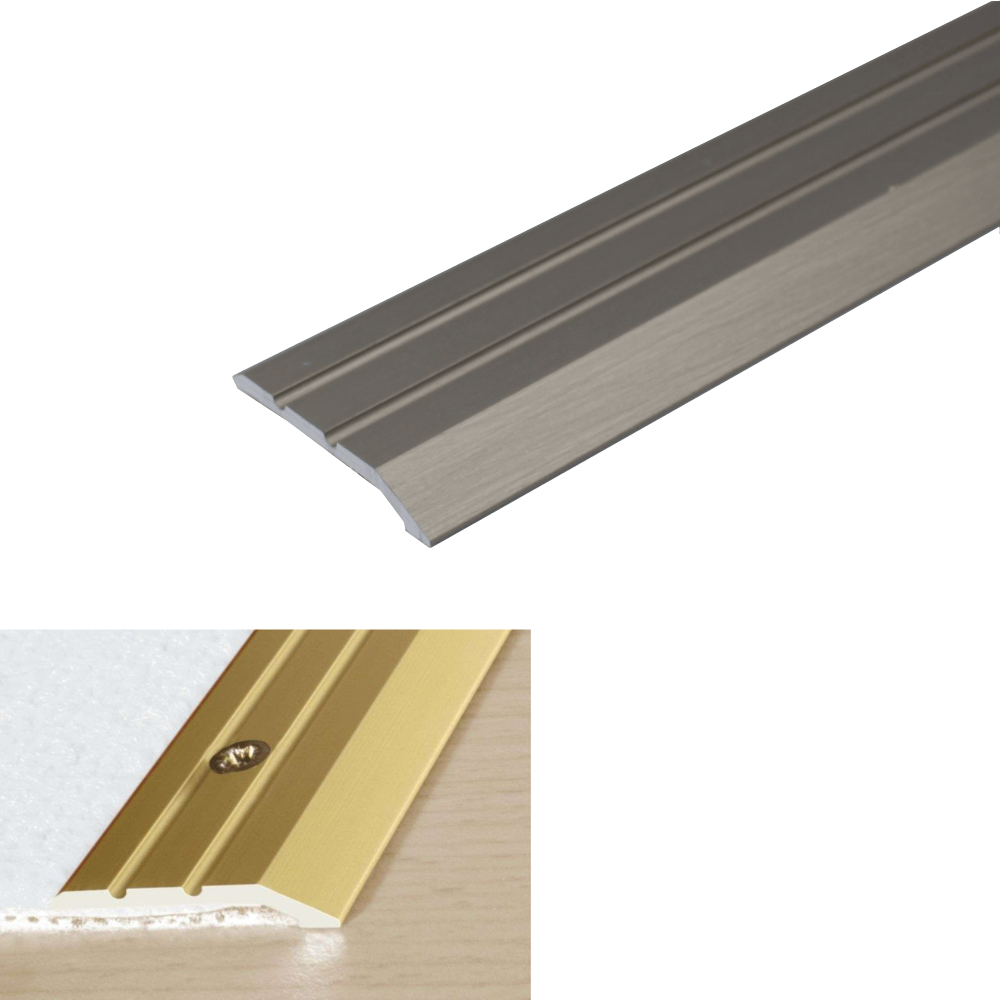 A01 30mm Anodised Aluminium Door Threshold Ramp Profile