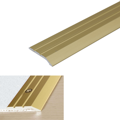 A01 30mm Anodised Aluminium Door Threshold Ramp Profile