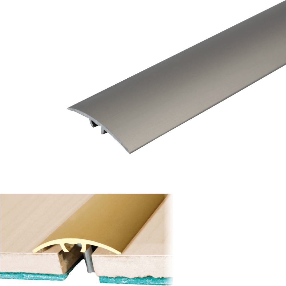 A64 40mm Anodised Aluminium Door Threshold Strip