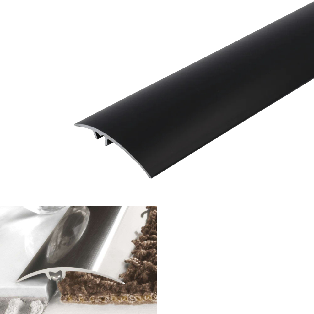 A65 50mm Anodised Aluminium Door Threshold Strip