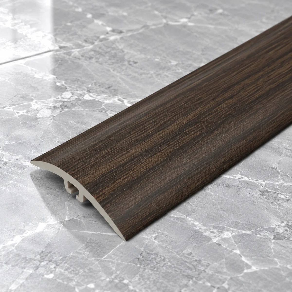 42mm PVC Wood Effect Concealed-Fix Threshold Strip In Venge 0P