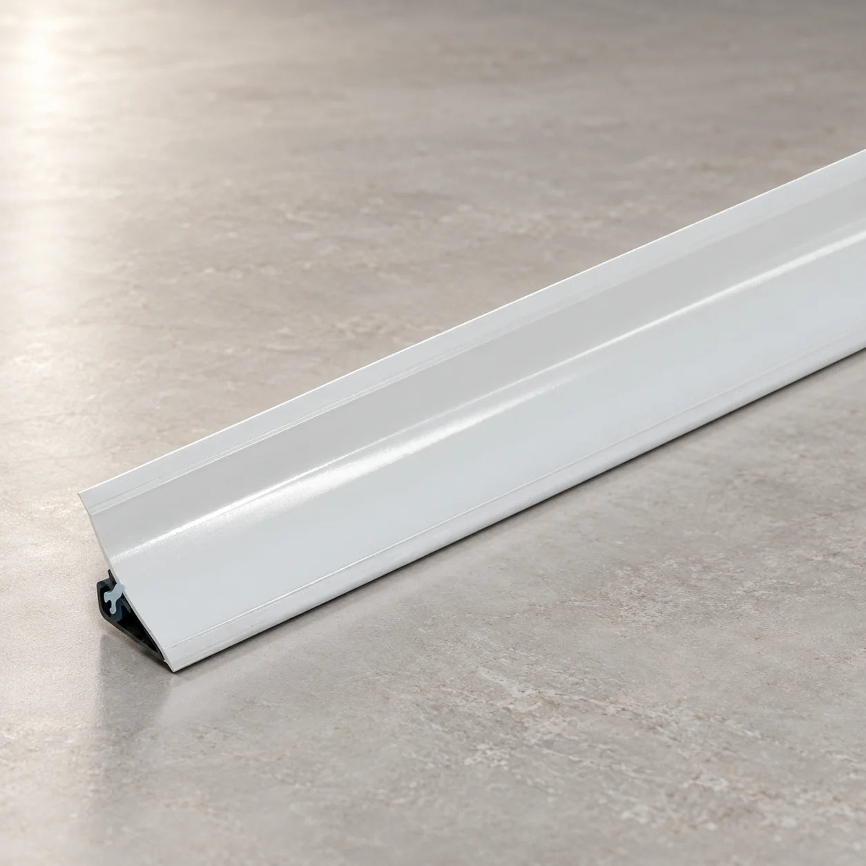 PVC Splashback Trim Worktop Edging Profile Kitchen Bathroom Accessory In White Color