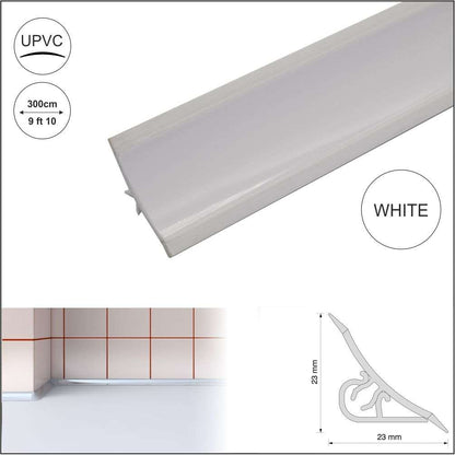 Worktop Profile Strip Splashback Edging Trim Kitchen Seal
