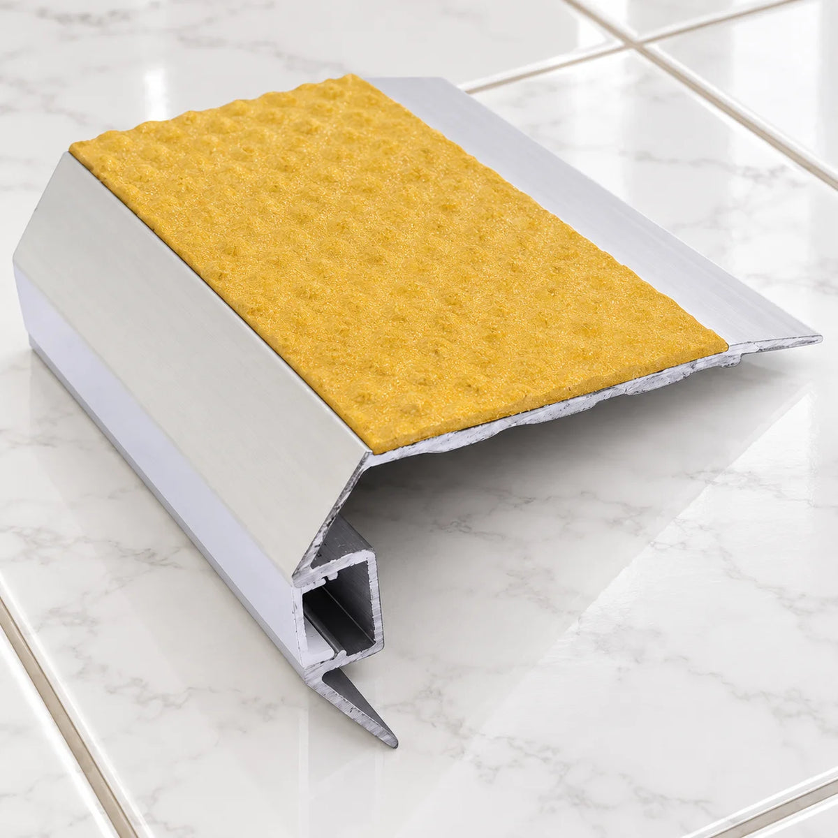 NSLR50 Tredsafe Vision Light Out Stair Nosing In Yellow Color