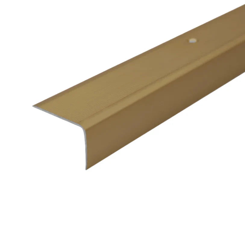  Aluminium Non Slip Ribbed Treads Stair Nosing Edge Trim
