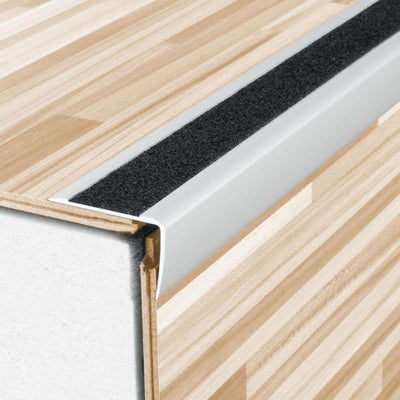 Aluminium Non Slip Stair Nosing Edge Trim With Tape