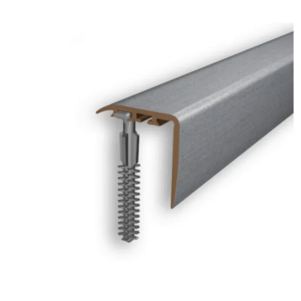 D-K0200 30 x 30mm Pvc Wood Effect Stair Nosing Edge Trim