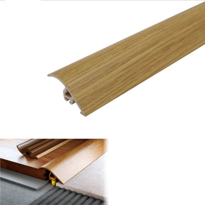 D-PS400 40mm Pvc Wood Effect Door Threshold Ramp Profile