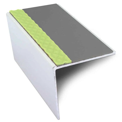 56x55mm DDA Compliant Aluminium Non Slip Stair