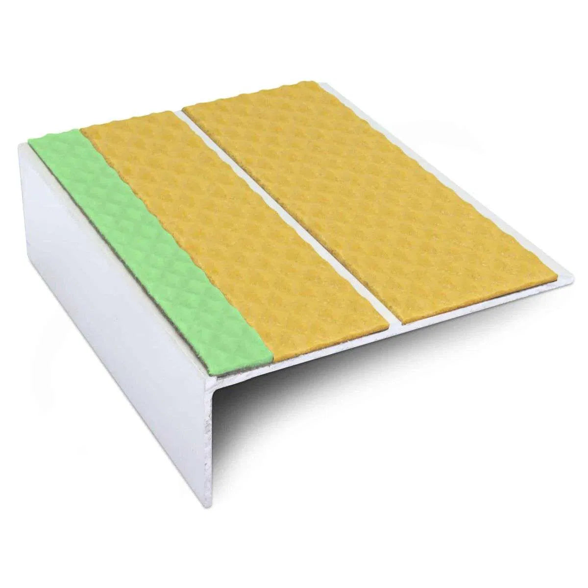 Aluminium Non Slip Stair Nosing Edge Trim With Pvc